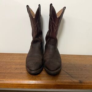 Double H Dark Brown Western Boots